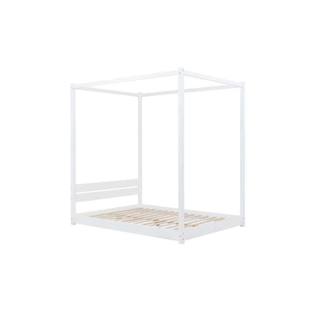 White - Birlea - Darwin Four Poster Bed - 4