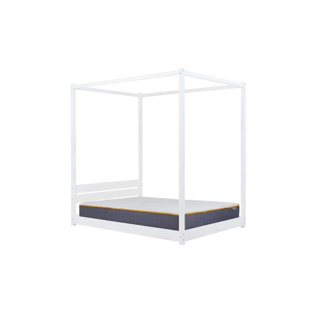 White - Birlea - Darwin Four Poster Bed - 5