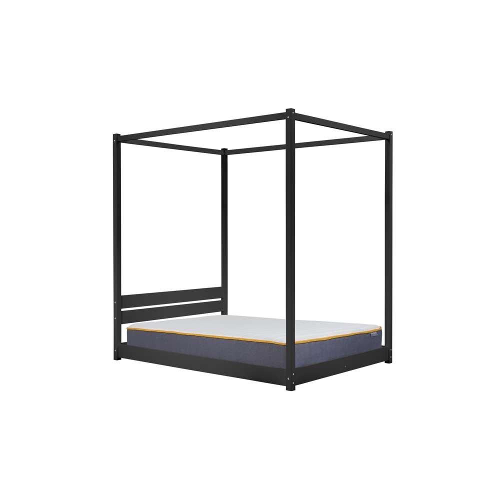 Black - Birlea - Darwin Four Poster Bed - 5