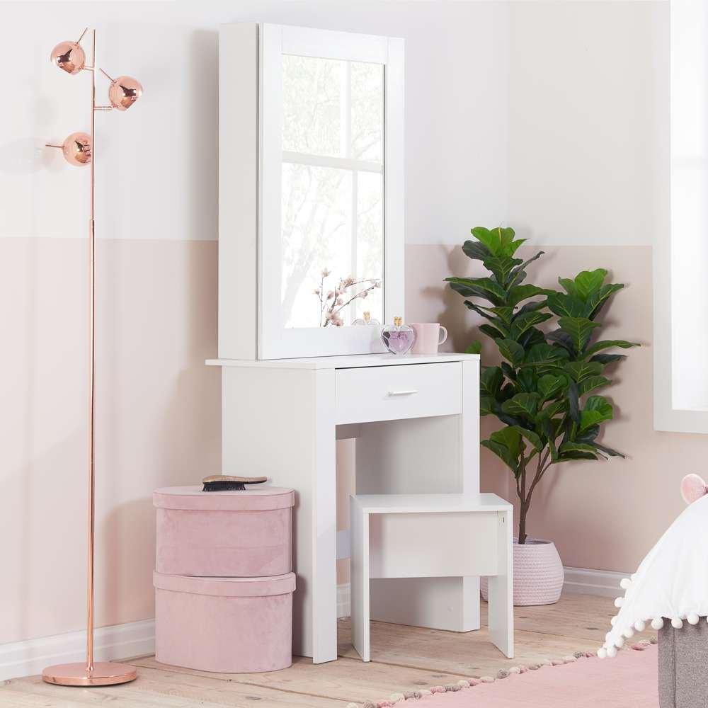 Evelyn Sliding Mirror Dressing Table