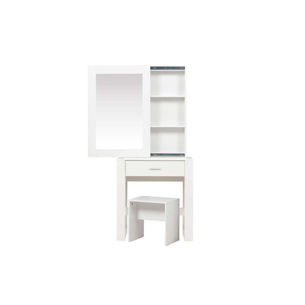 White - Birlea - Evelyn Sliding Mirror Dressing Table - 7