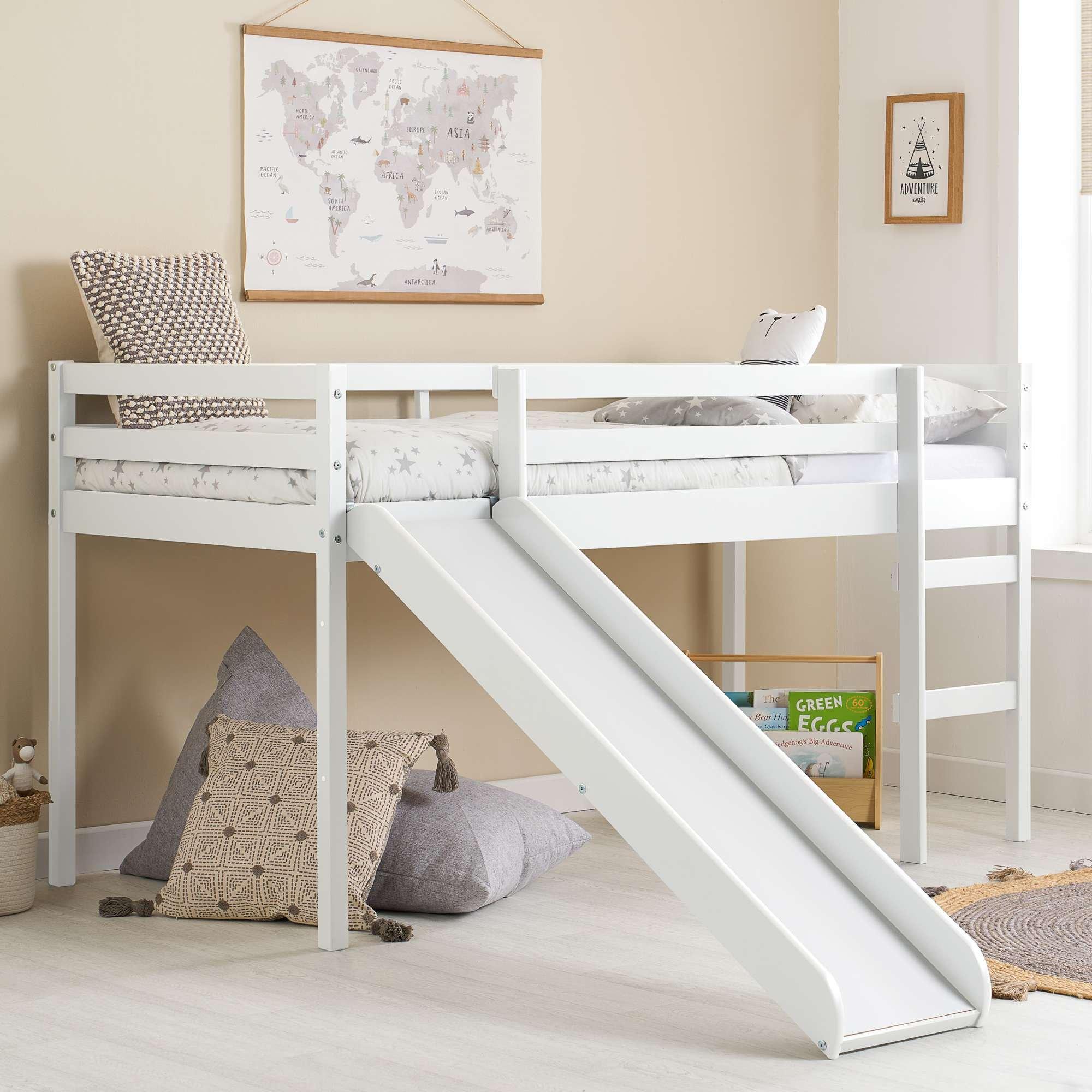 White - Birlea - Frankie Midi Sleeper With Slide - 1