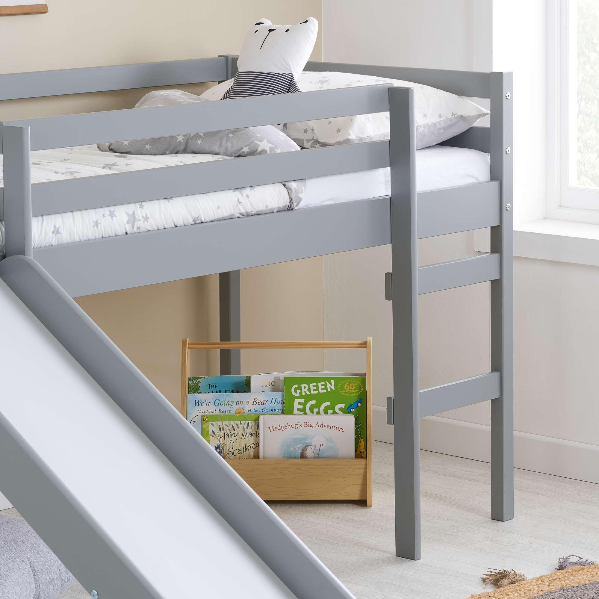 Grey - Birlea - Frankie Midi Sleeper With Slide - 4