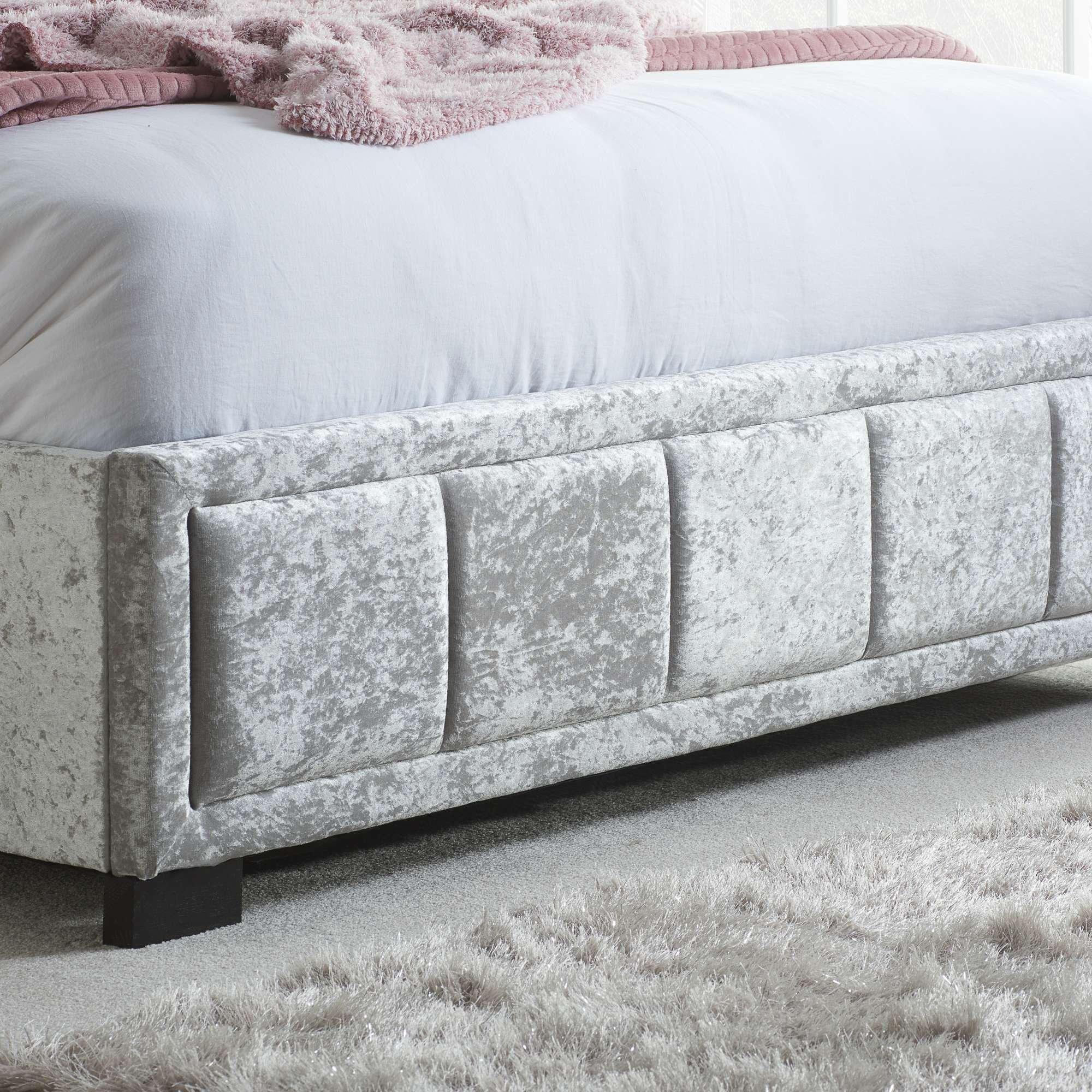 Steel - Birlea - Hannover Fabric Bed - 3