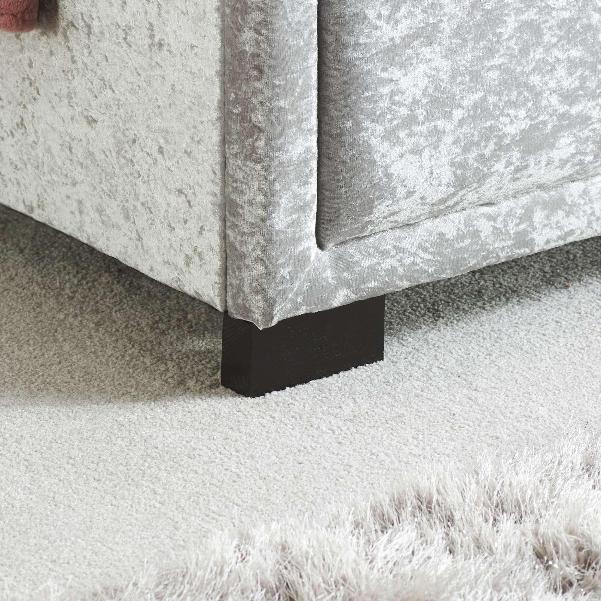 Steel - Birlea - Hannover Fabric Bed - 4