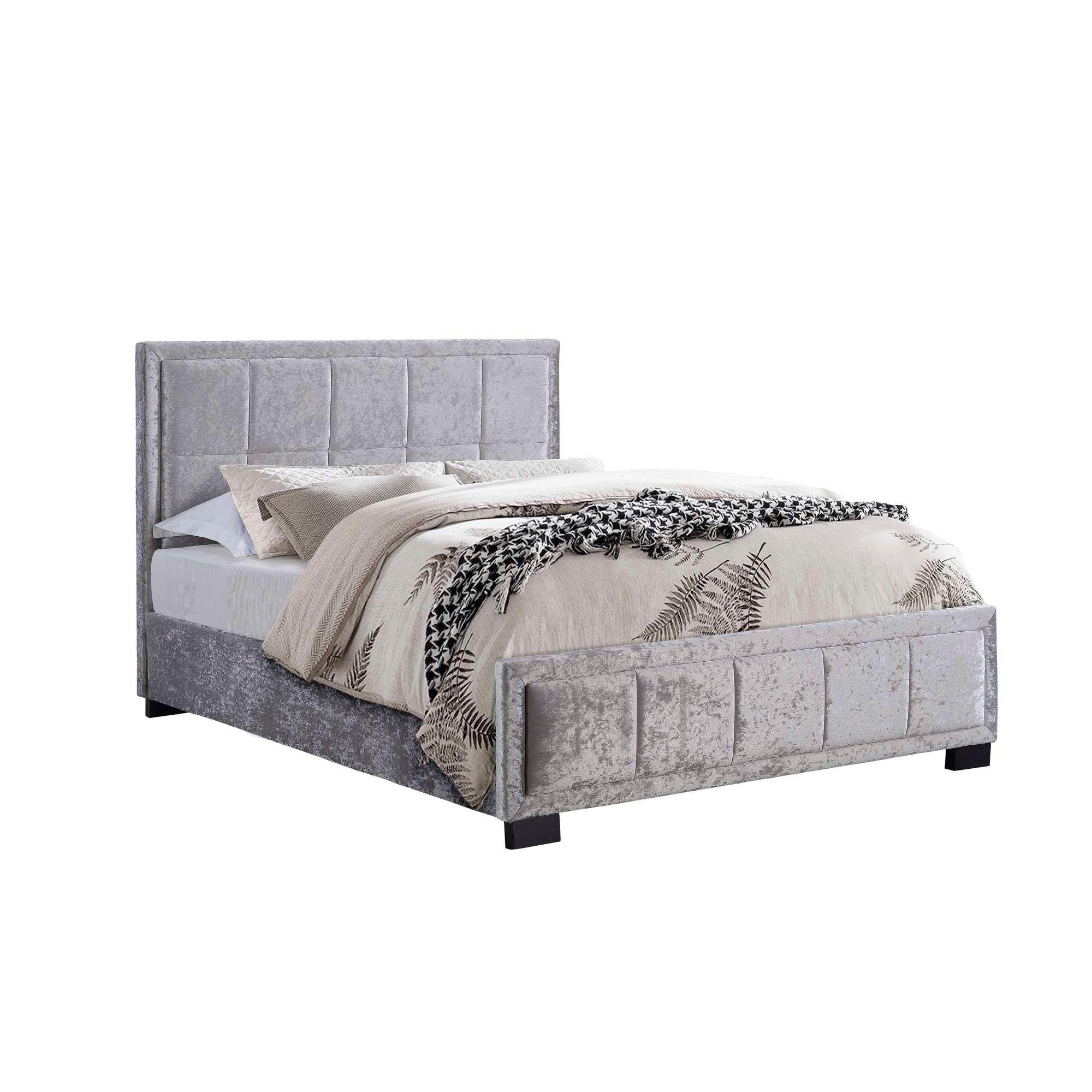 Steel - Birlea - Hannover Fabric Bed - 5