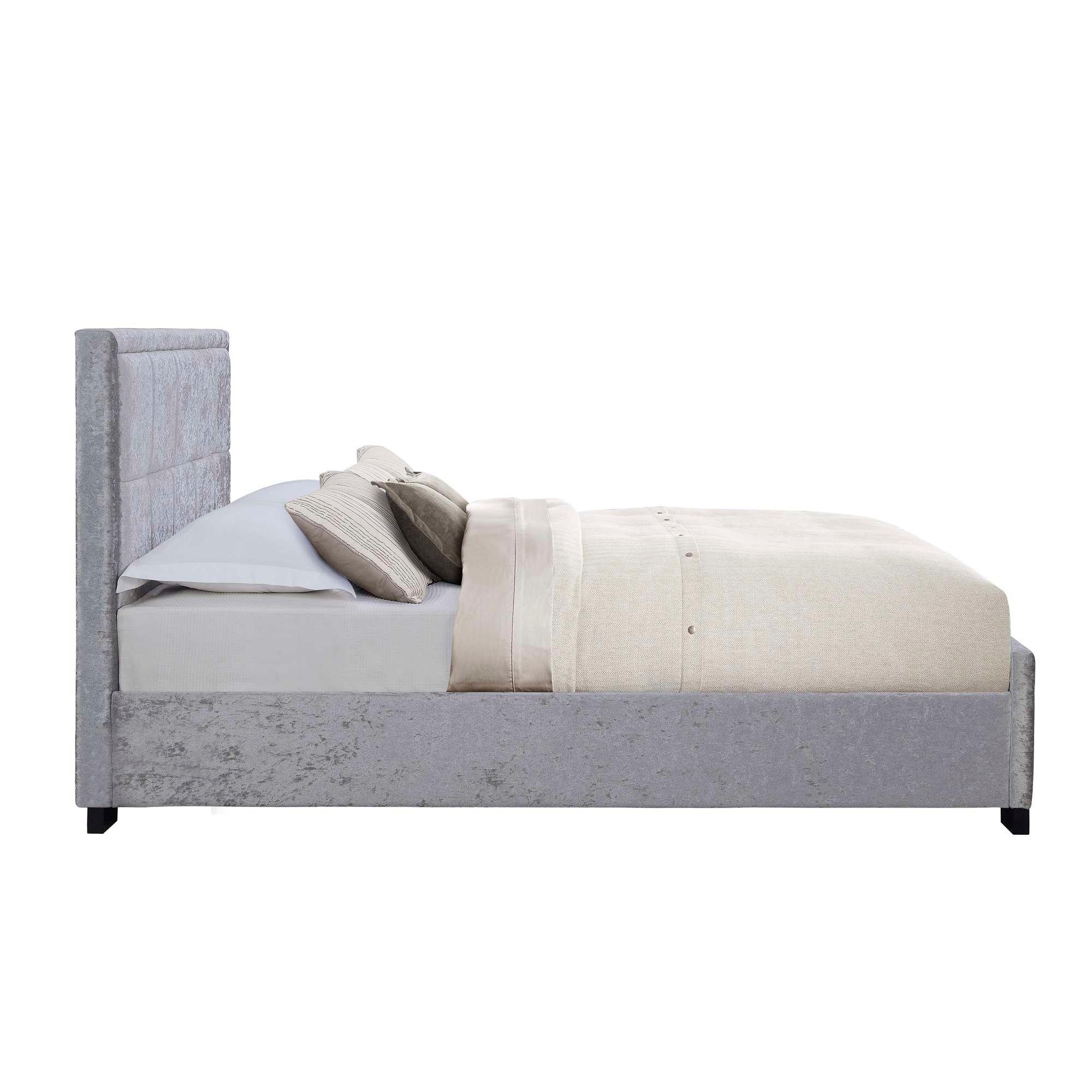 Steel - Birlea - Hannover Fabric Bed - 8