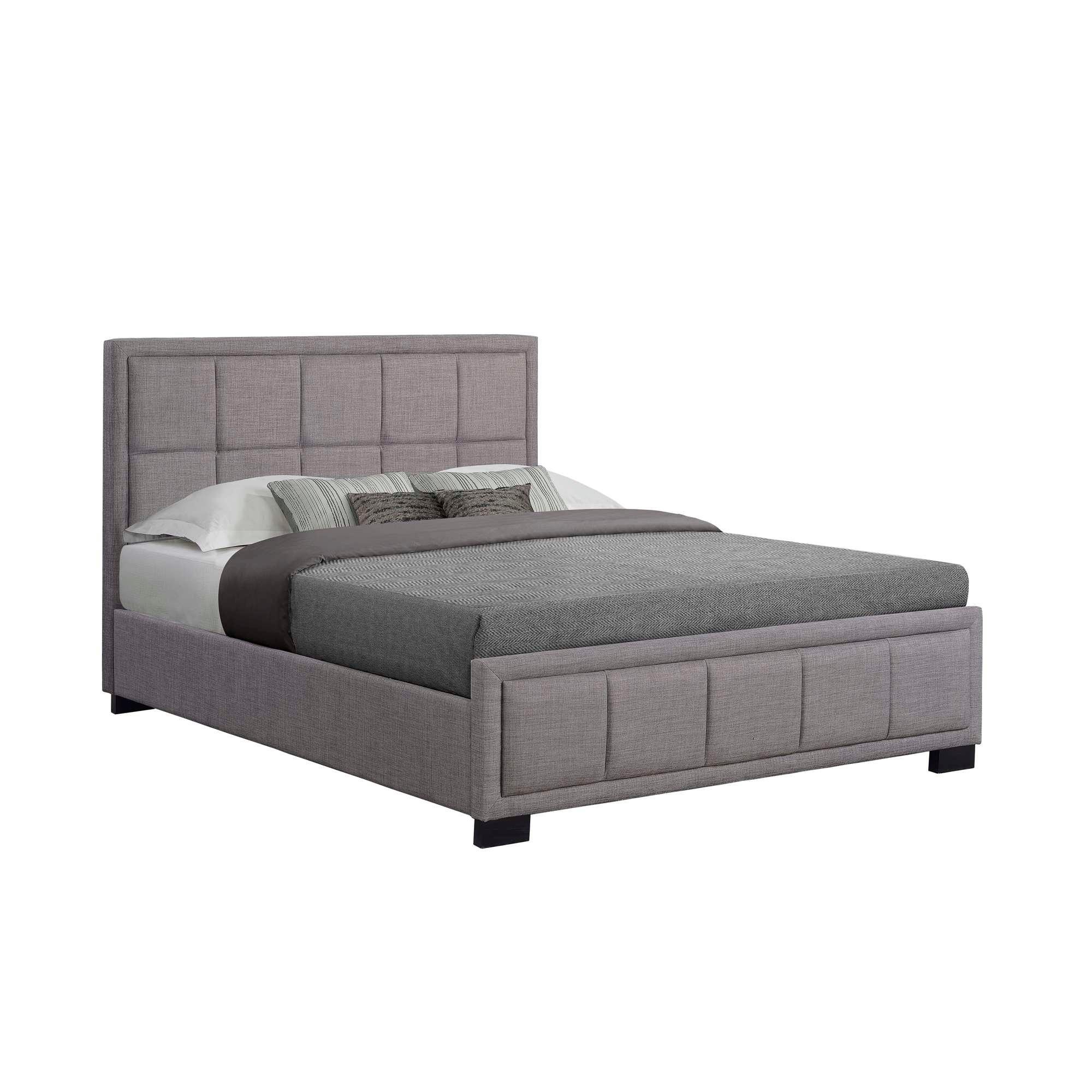 Grey - Birlea - Hannover Fabric Bed - 5