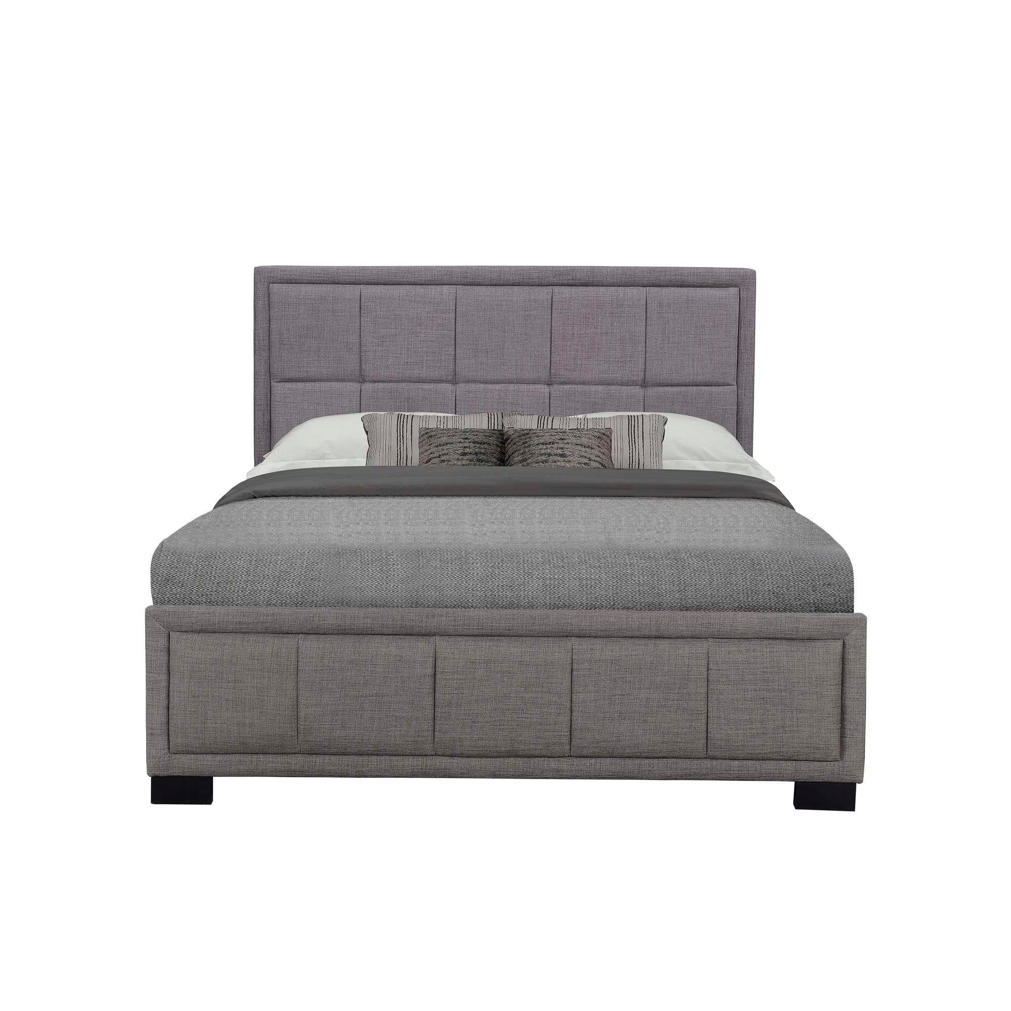 Grey - Birlea - Hannover Fabric Bed - 8