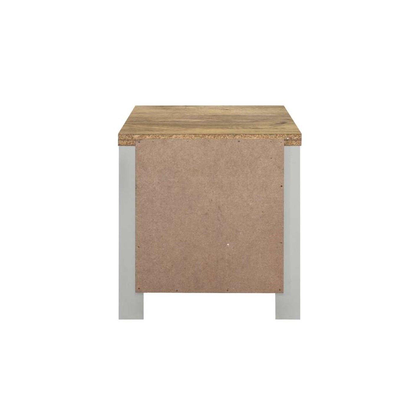 Grey & Oak - Birlea - Highgate 1 Drawer Lamp Table - 8