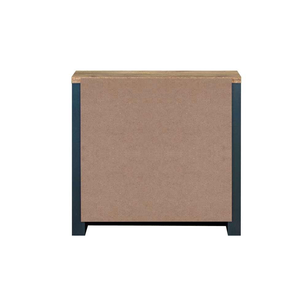 Navy Blue & Oak - Birlea - Highgate 2 Door 2 Drawer Sideboard - 3