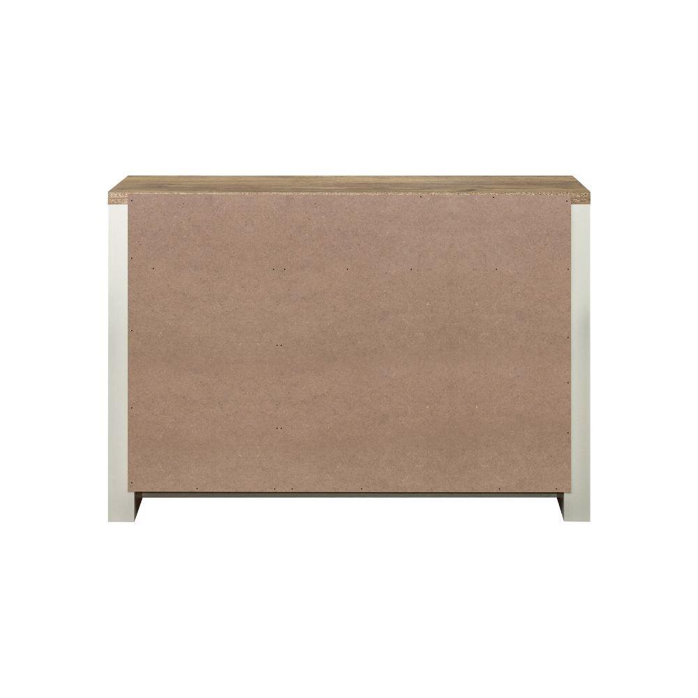 Cream & Oak - Birlea - Highgate 3 Door 2 Drawer Sideboard - 9