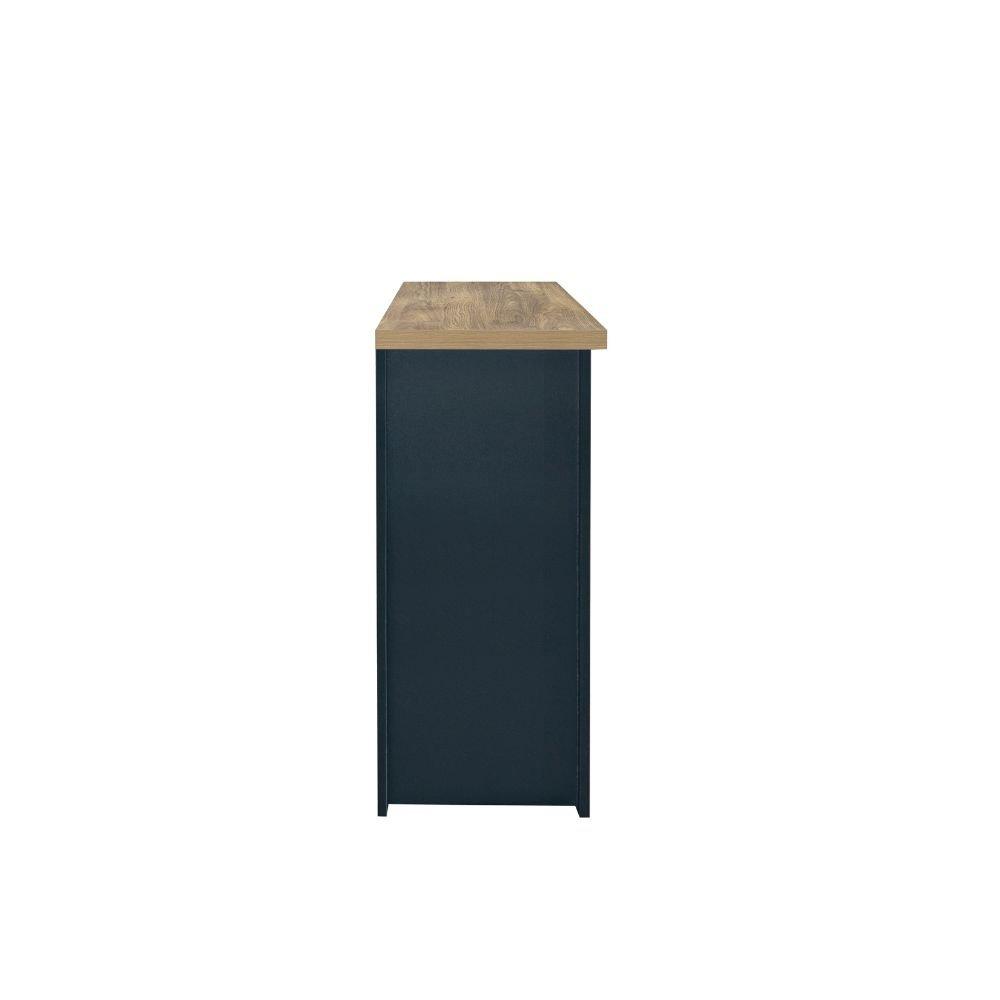 Navy Blue & Oak - Birlea - Highgate 3 Door 2 Drawer Sideboard - 7