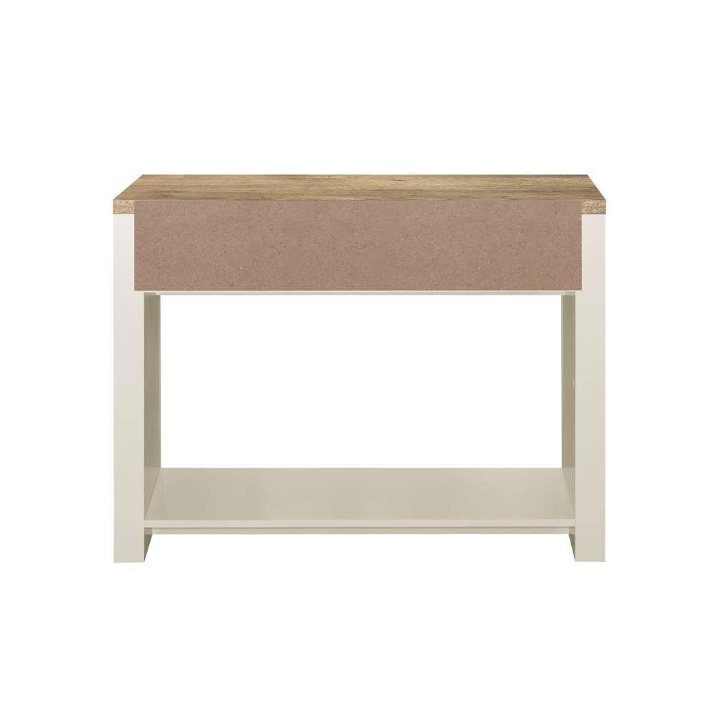 Cream & Oak - Birlea - Highgate 2 Drawer Console Table - 3