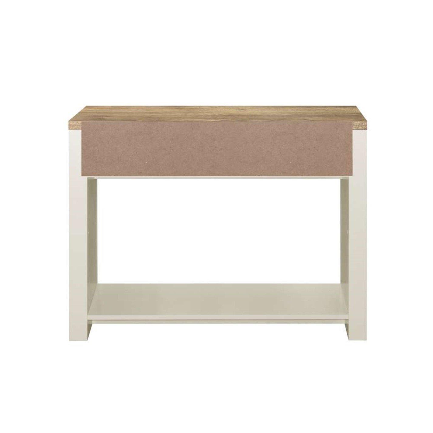 Cream & Oak - Birlea - Highgate 2 Drawer Console Table - 6