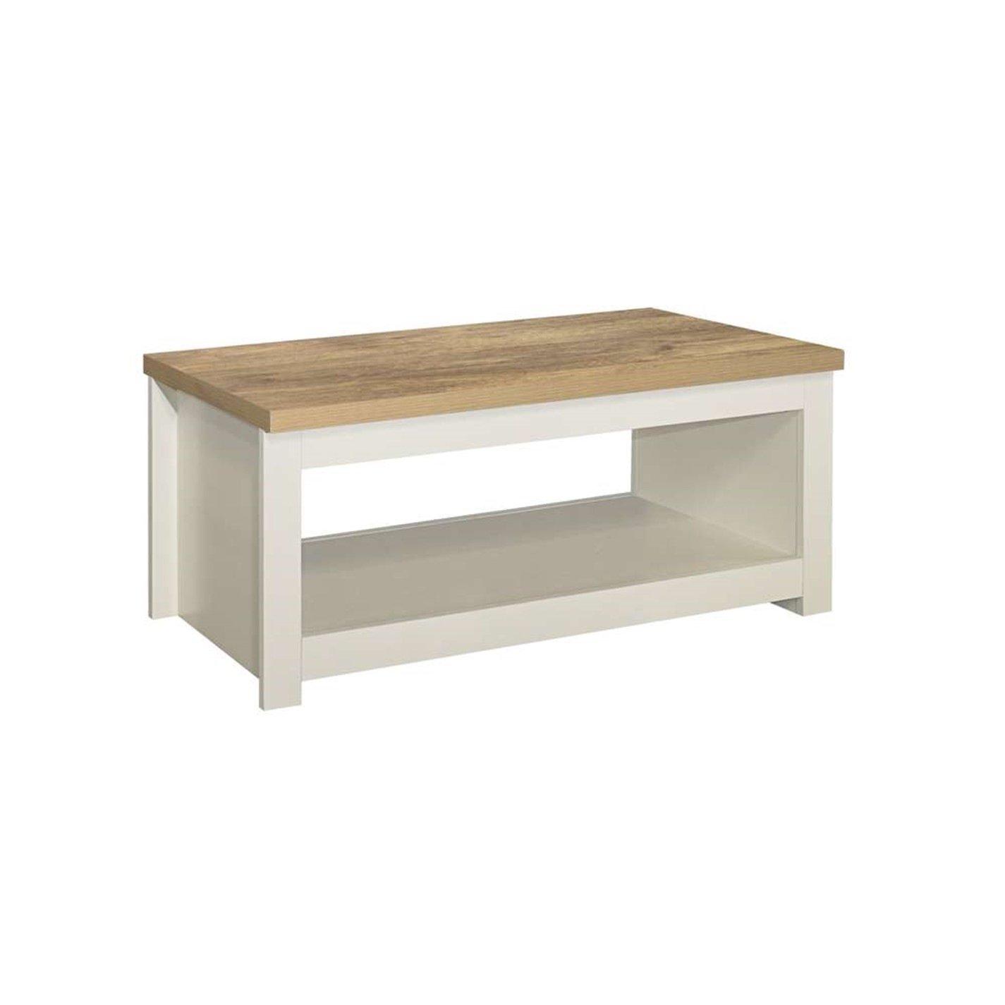 Cream & Oak - Birlea - Highgate Coffee Table - 3