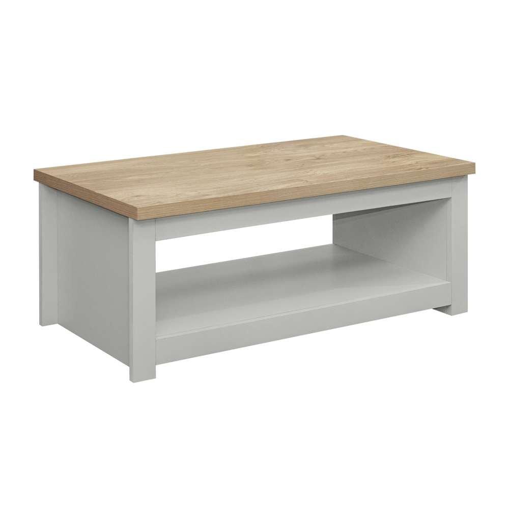 Grey & Oak - Birlea - Highgate Coffee Table - 5