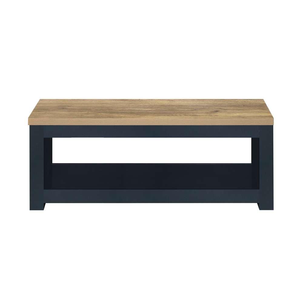 Navy Blue & Oak - Birlea - Highgate Coffee Table - 3