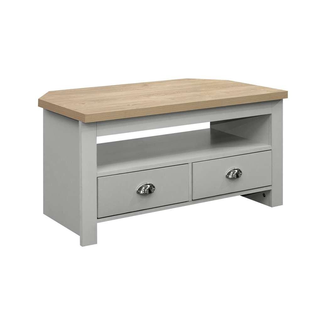 Grey & Oak - Birlea - Highgate Corner TV Unit - 2