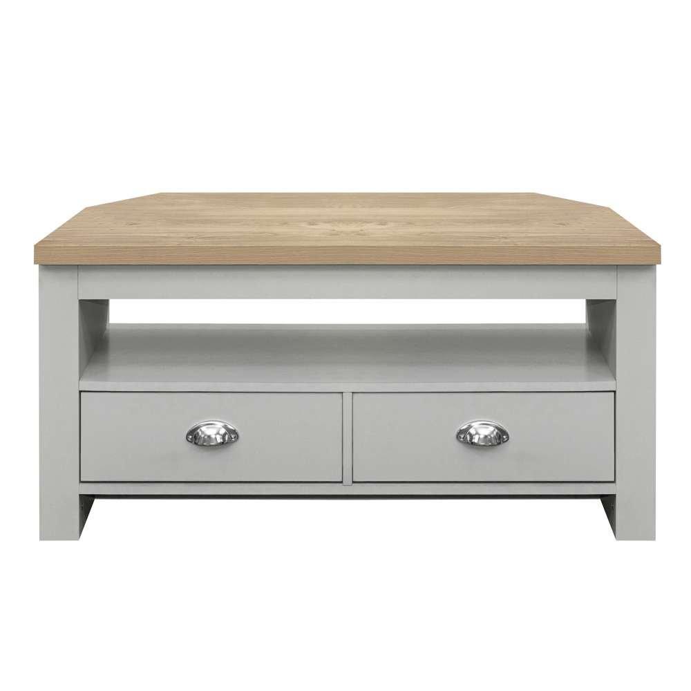 Grey & Oak - Birlea - Highgate Corner TV Unit - 4