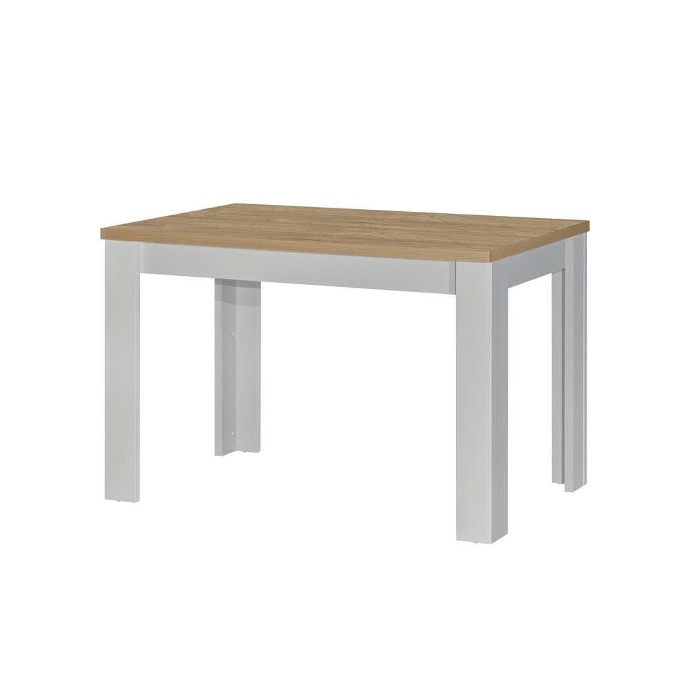 Grey & Oak - Birlea - Highgate Dining Table & Bench Set - 6
