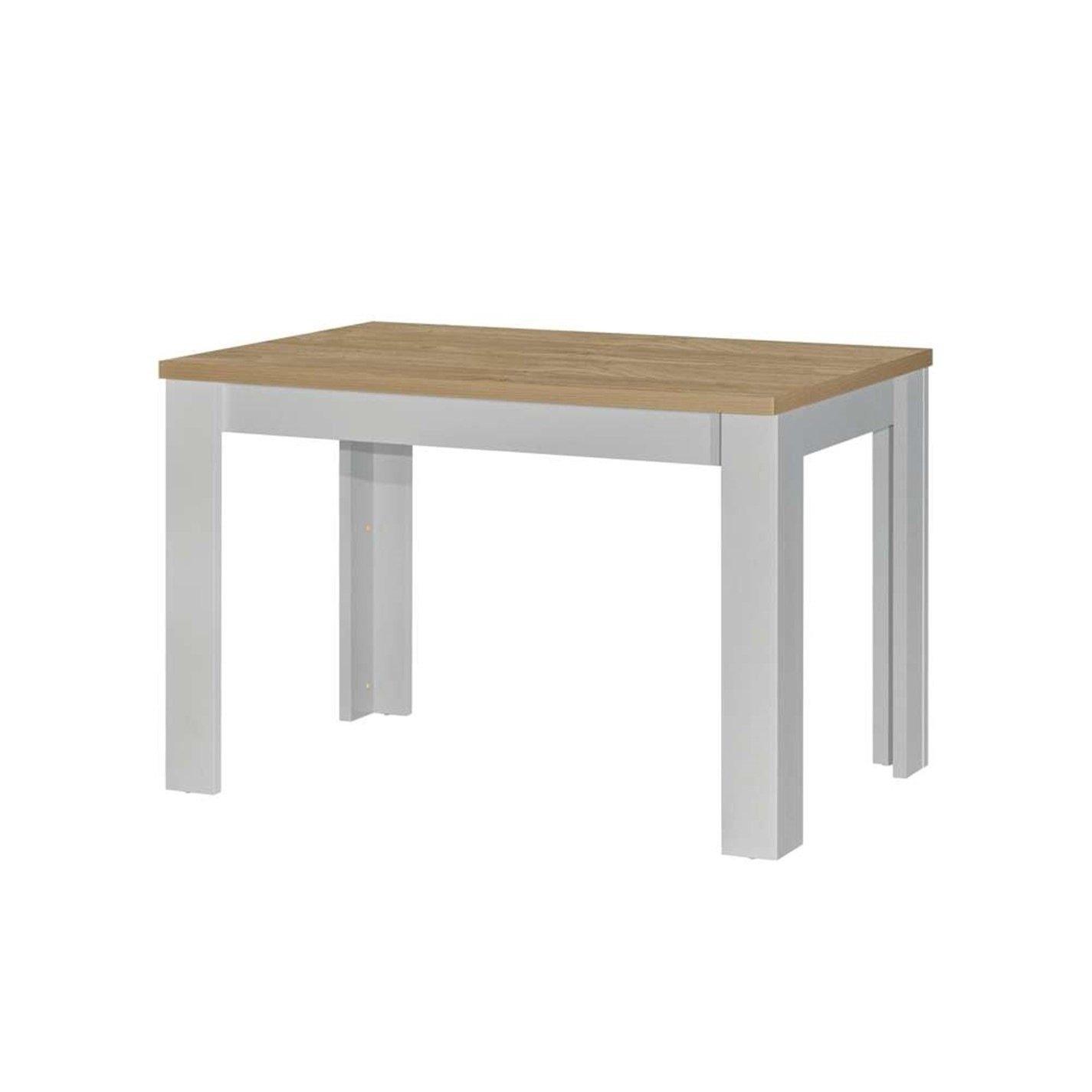 Grey & Oak - Birlea - Highgate Dining Table & Bench Set - 8