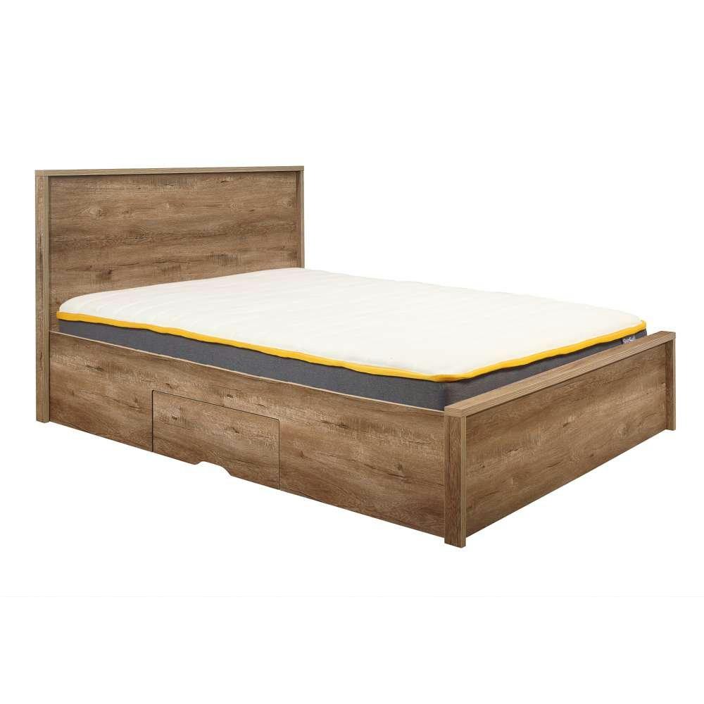 Rustic Oak - Birlea - Stockwell Bed Rustic - 5