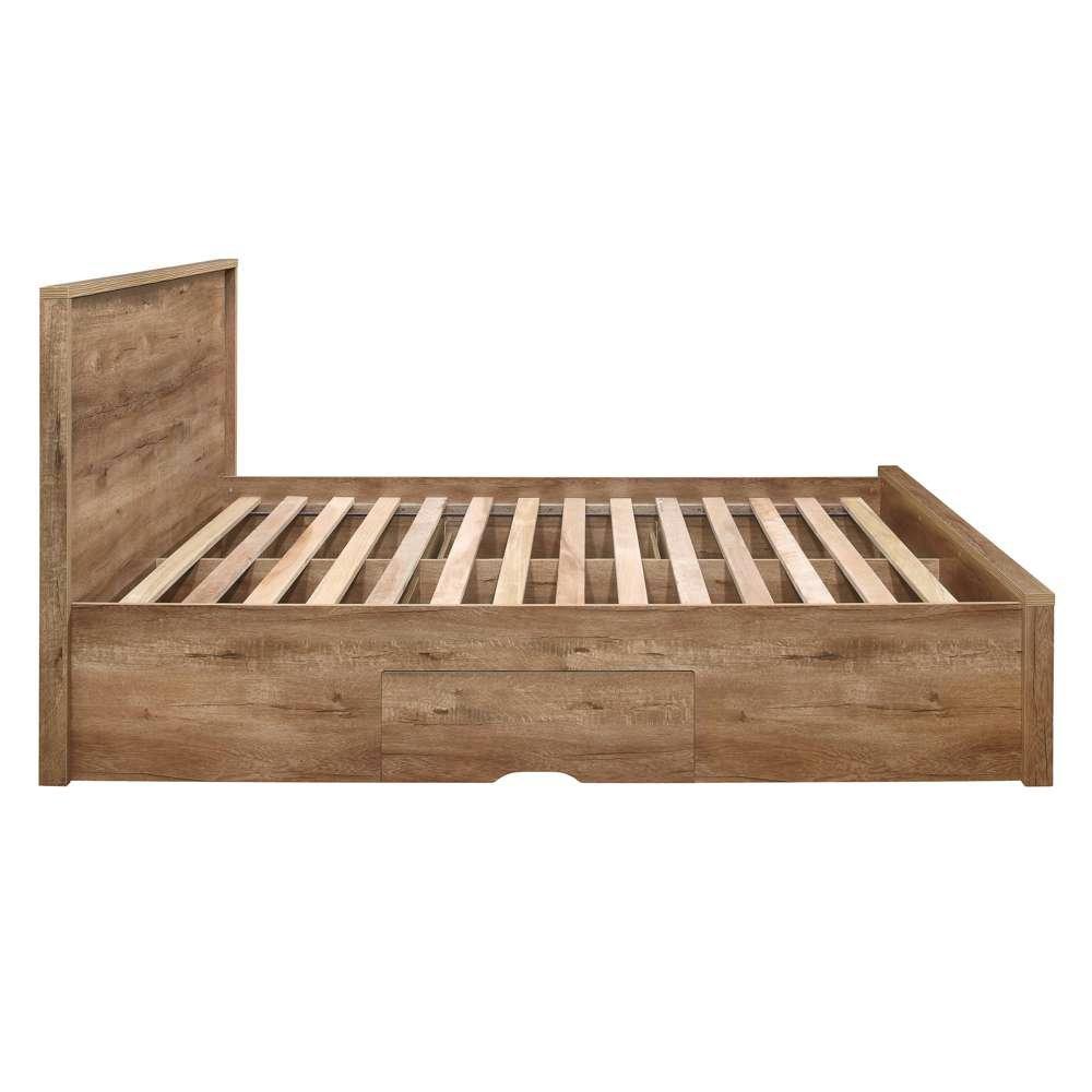 Rustic Oak - Birlea - Stockwell Bed Rustic - 7