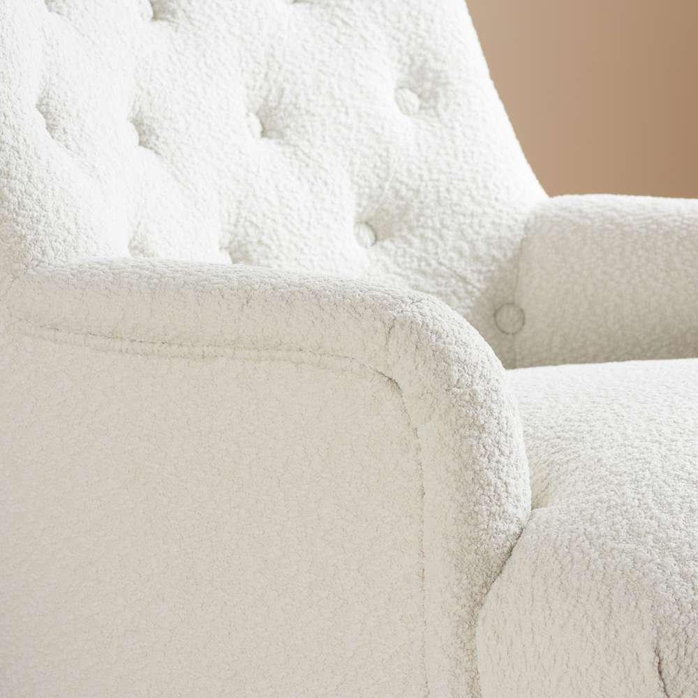 White Boucle - Birlea - Padstow Chair - 8