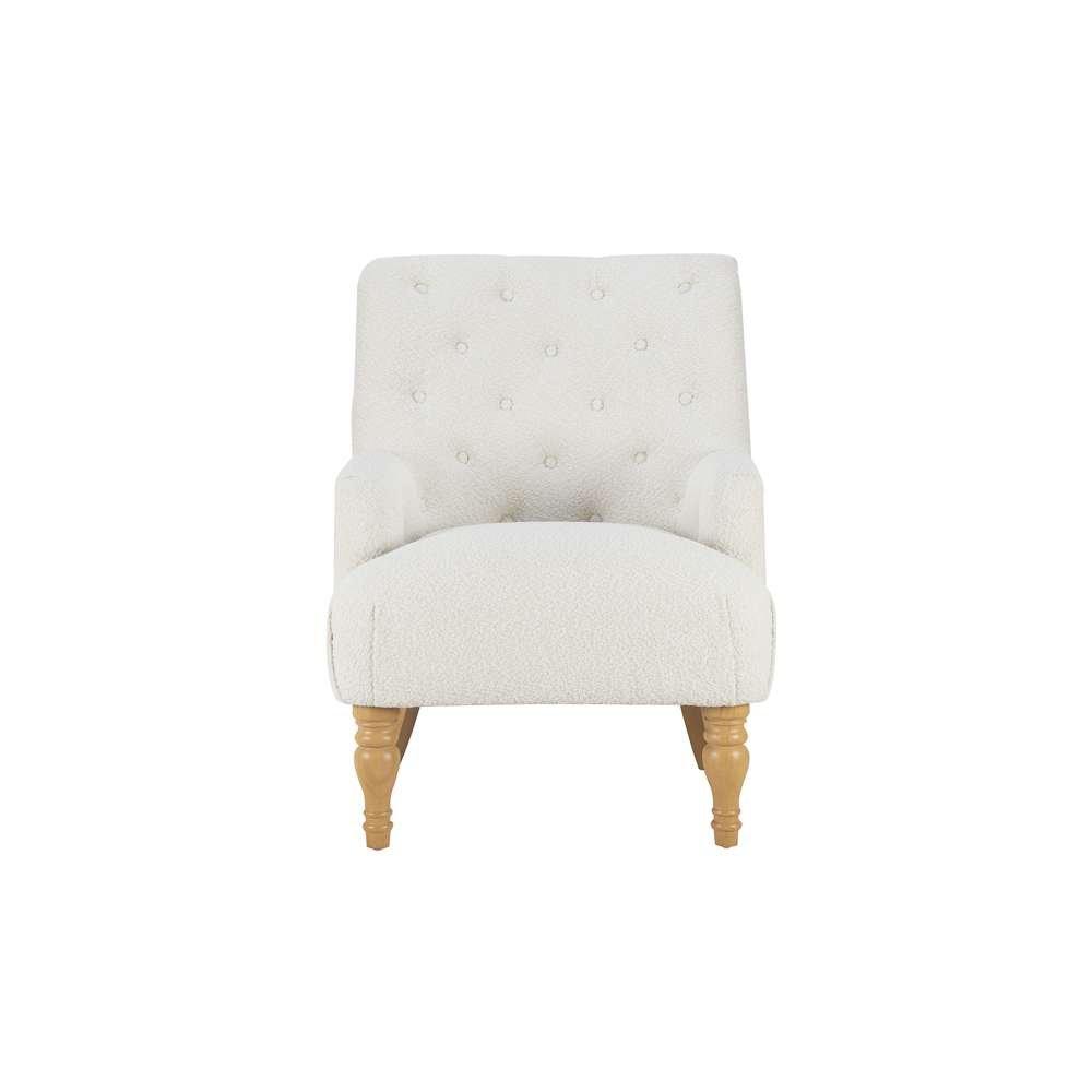White Boucle - Birlea - Padstow Chair - 9