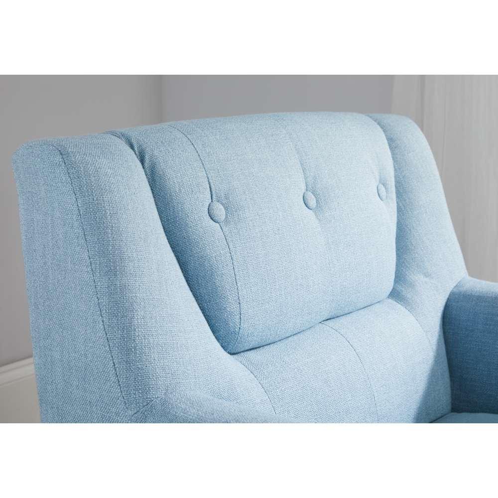 Duck Egg Blue - Birlea - Lambeth Chair - 3