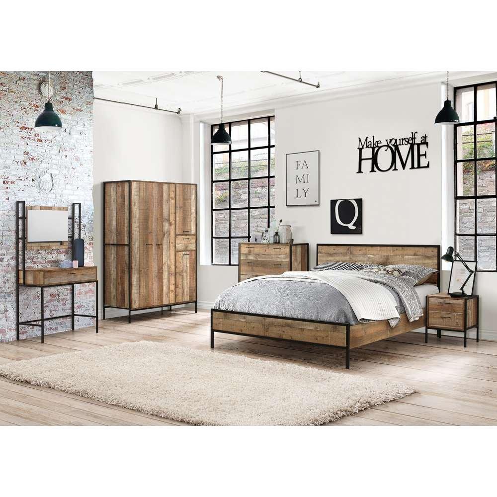 Rustic - Birlea - Urban Rustic Bed - 1