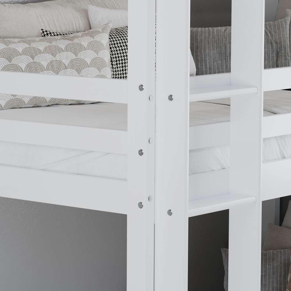 White - Birlea - Tressa Triple Bunk Bed - 3