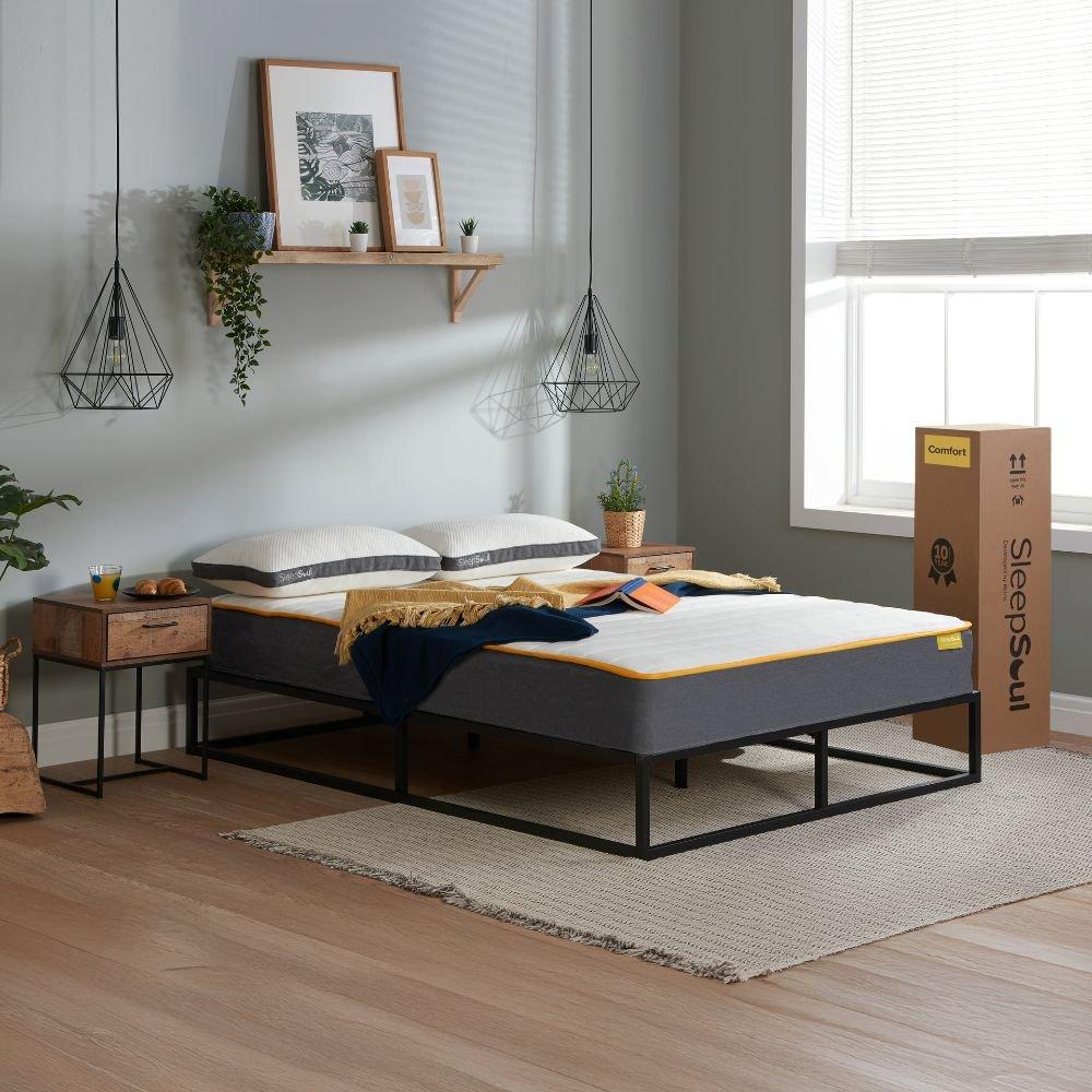 White - SleepSoul - Sleepsoul Comfort 800 Pocket Mattress - 1