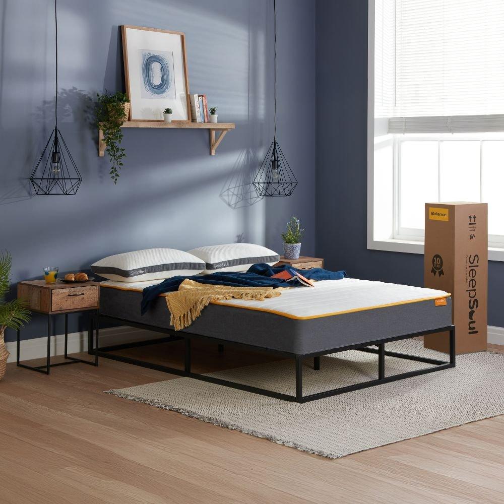 White - SleepSoul - Sleepsoul Balance 800 Pocket Mattress - 1