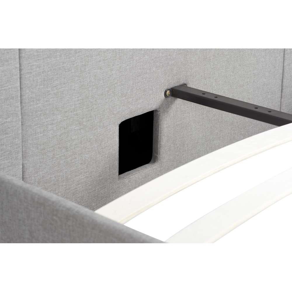 Grey - Birlea - Plaza TV Bed In Grey - 11