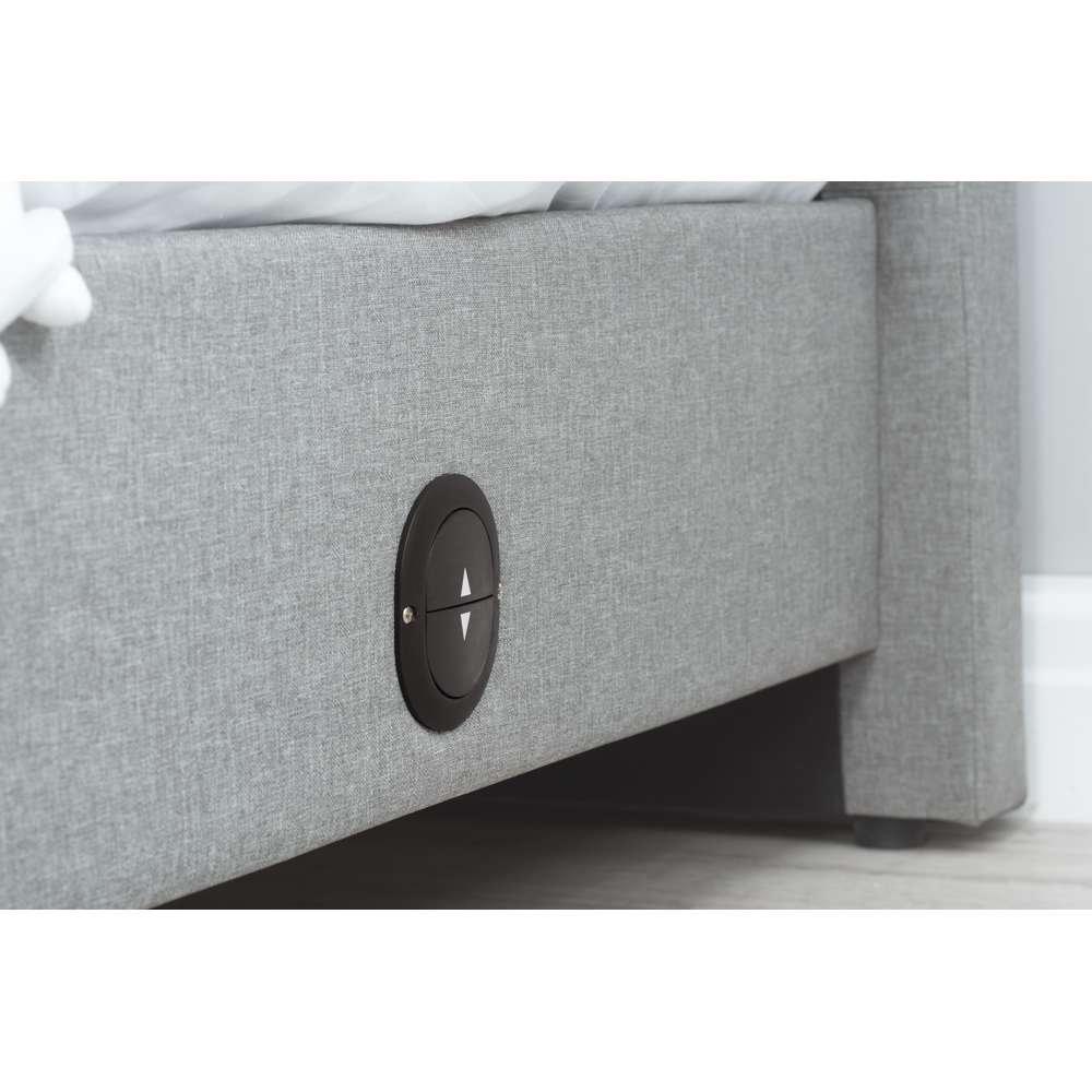 Grey - Birlea - Plaza TV Bed In Grey - 6