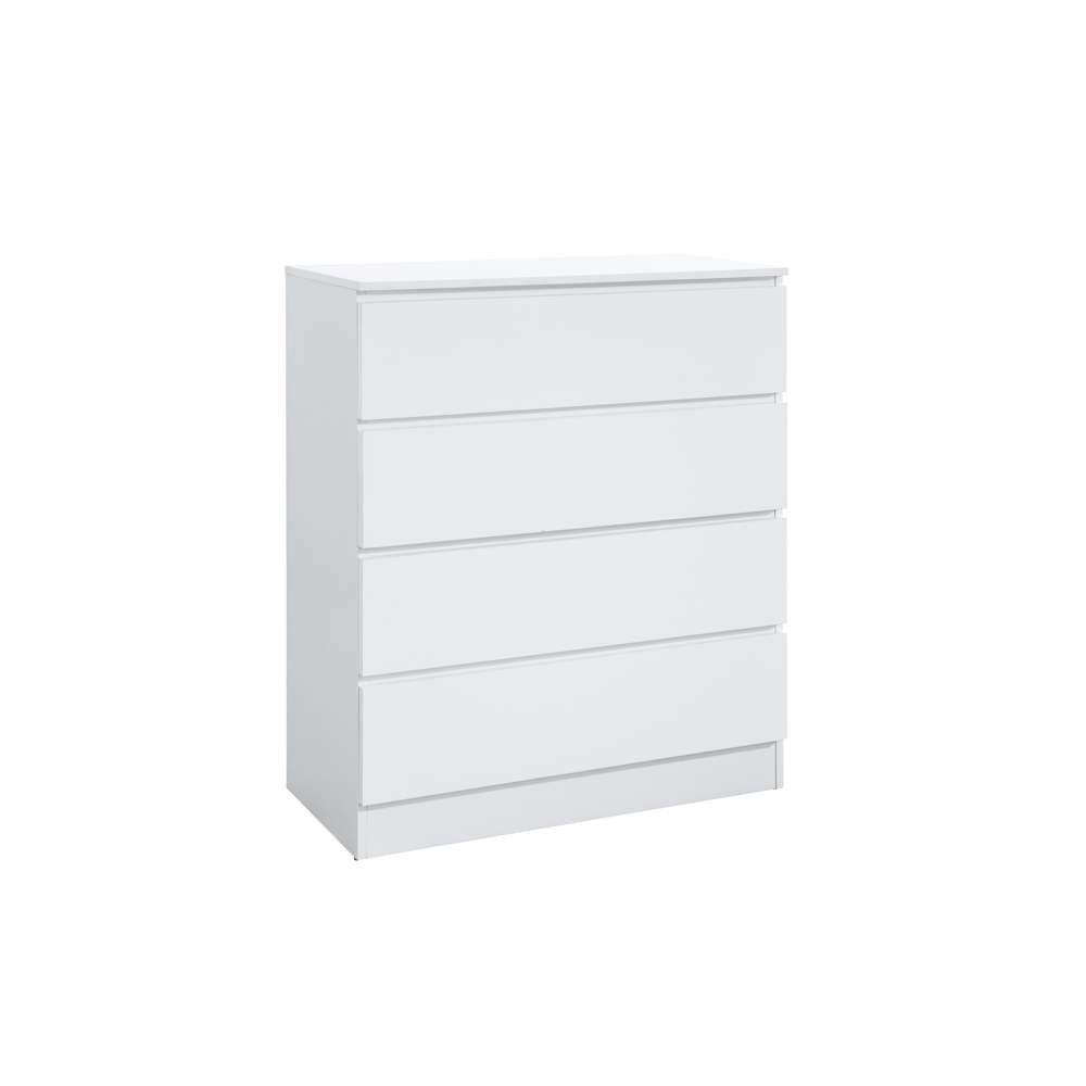 White - Birlea - Oslo 4 Drawer Chest - 2