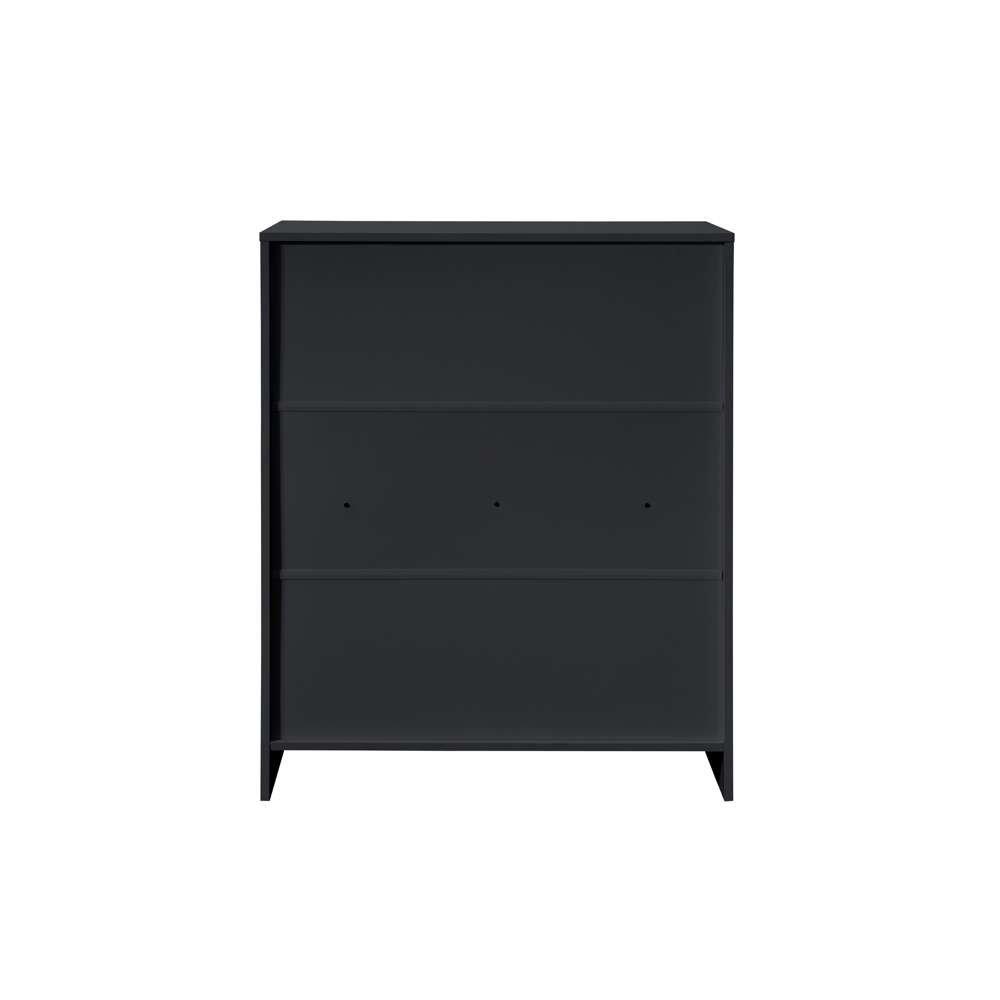 Black - Birlea - Oslo 4 Drawer Chest - 6