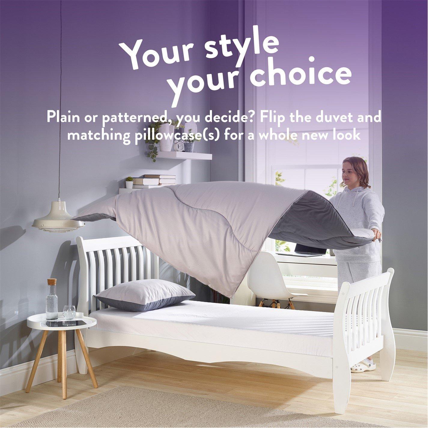 Embossed Waffle - Slumberdown - Coverless Comfort 10.5 Tog Duvet - 2