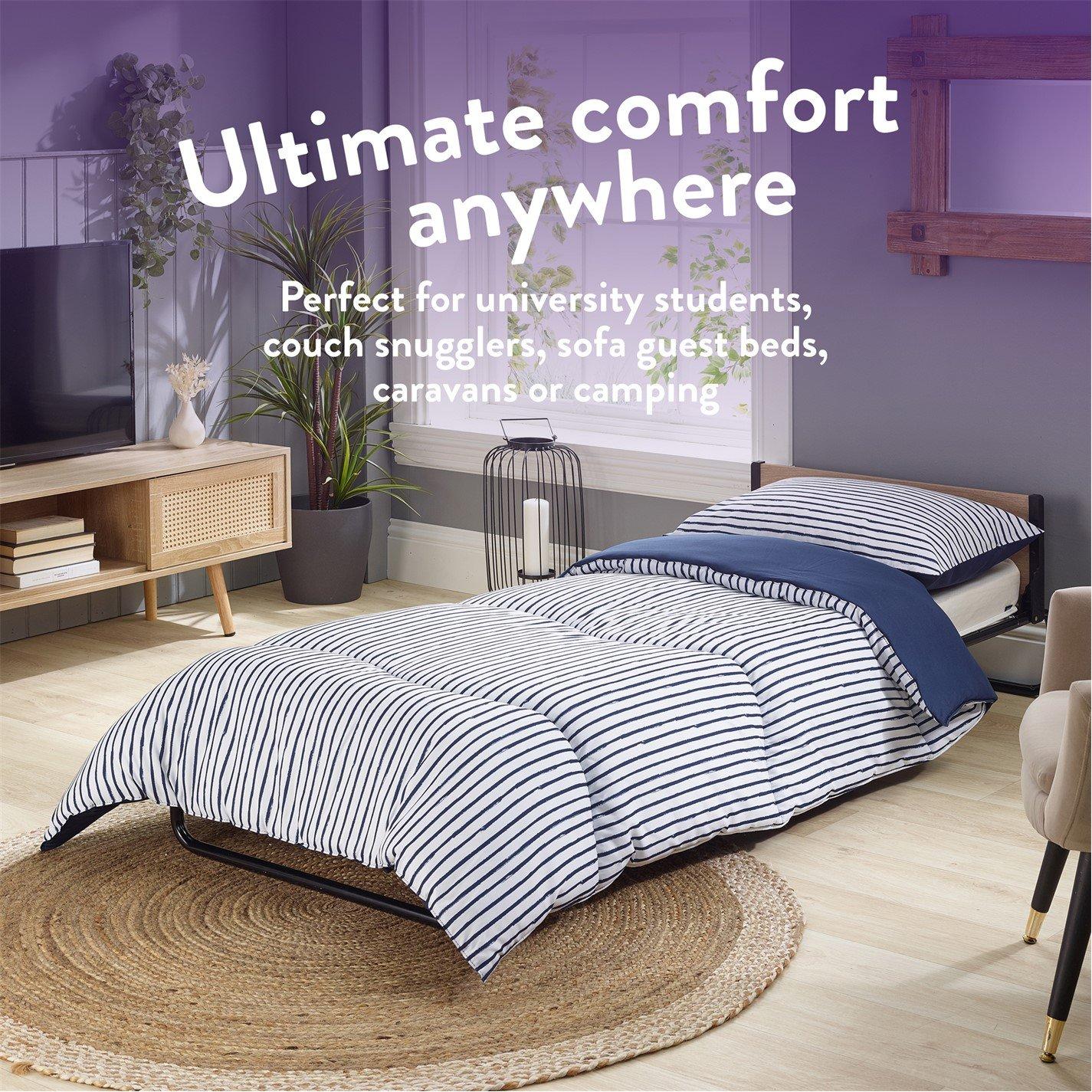 Printed Stripe - Slumberdown - Coverless Comfort 10.5 Tog Duvet - 6