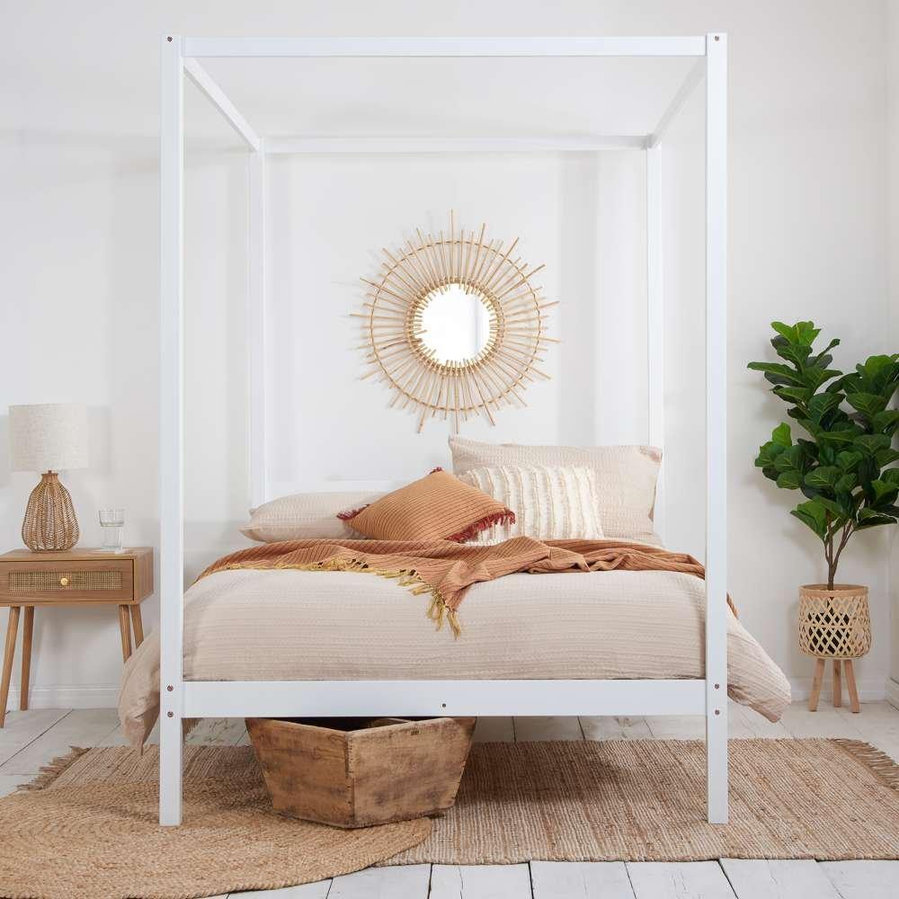 White - Birlea - Mercia Four Poster Bed - 2