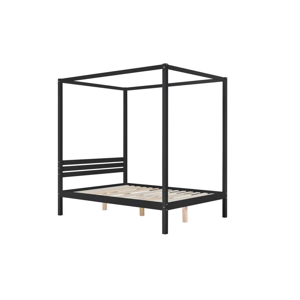 Black - Birlea - Mercia Four Poster Bed - 3