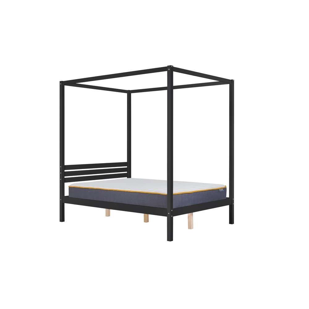 Black - Birlea - Mercia Four Poster Bed - 4