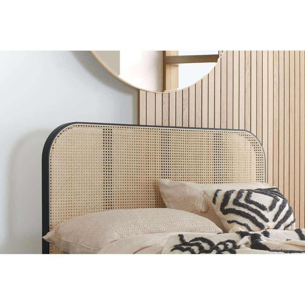Black - Birlea - Margot Rattan Bed - 3