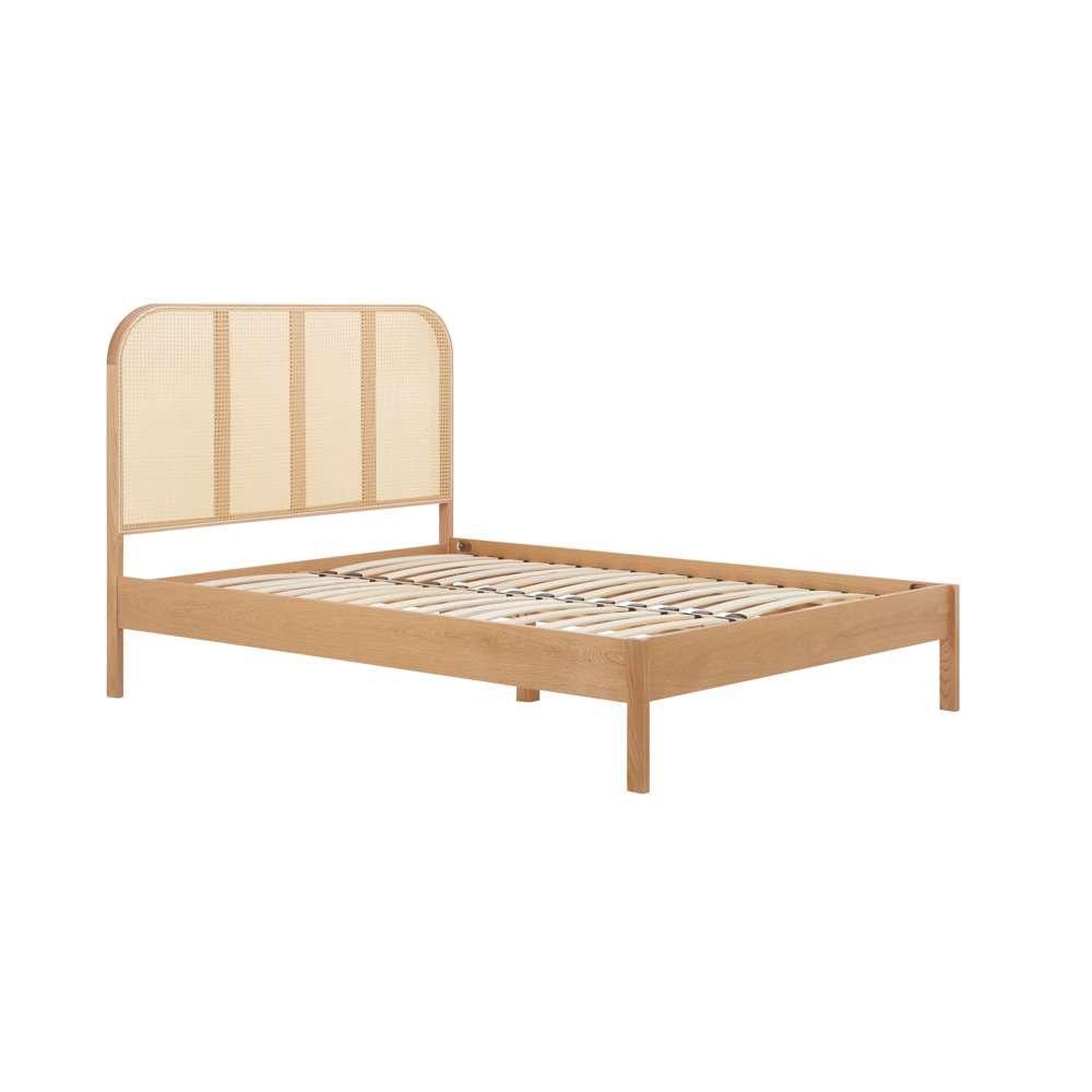 Oak - Birlea - Margot Rattan Bed - 7