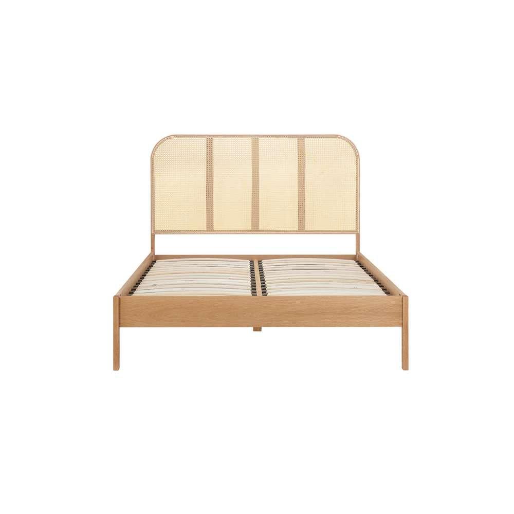 Oak - Birlea - Margot Rattan Bed - 9