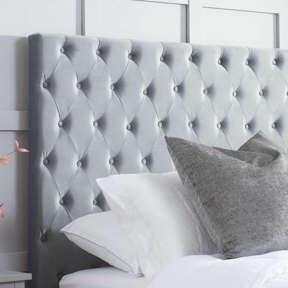 Grey - Birlea - Marquis Fabric Ottoman Bed - 3