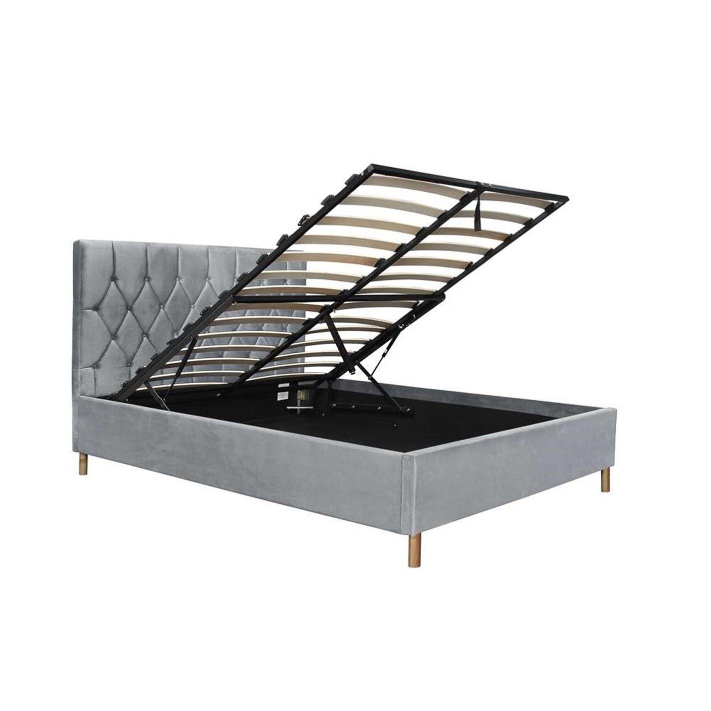 Grey - Birlea - Loxley Ottoman Bed - 14