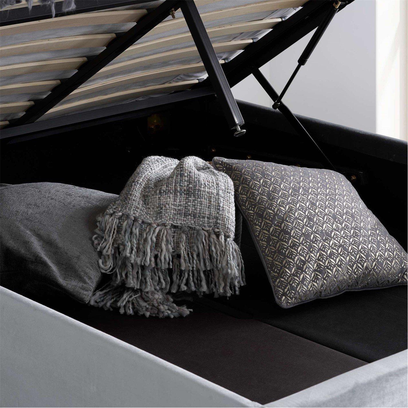 Grey - Birlea - Loxley Ottoman Bed - 9
